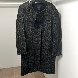Textured Long coat
